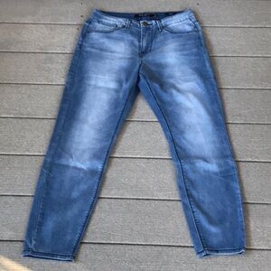 Max Jeans Light Blue Washed Cropped Denim Jeans Size 8